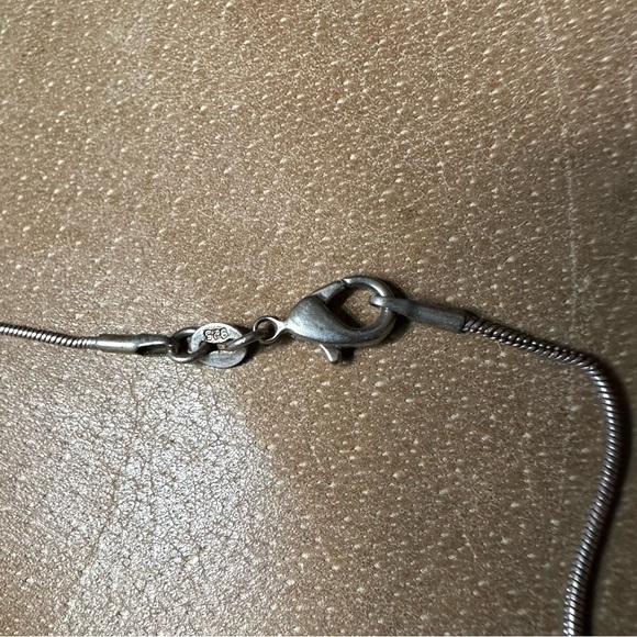 Vintage Silpada Sterling 925 malachite turquoise sodalite carnelian necklace - Picture 8 of 8